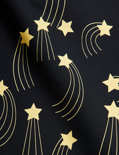 Mini Rodini Starfall AOP Longsleeve UV suit - Black
