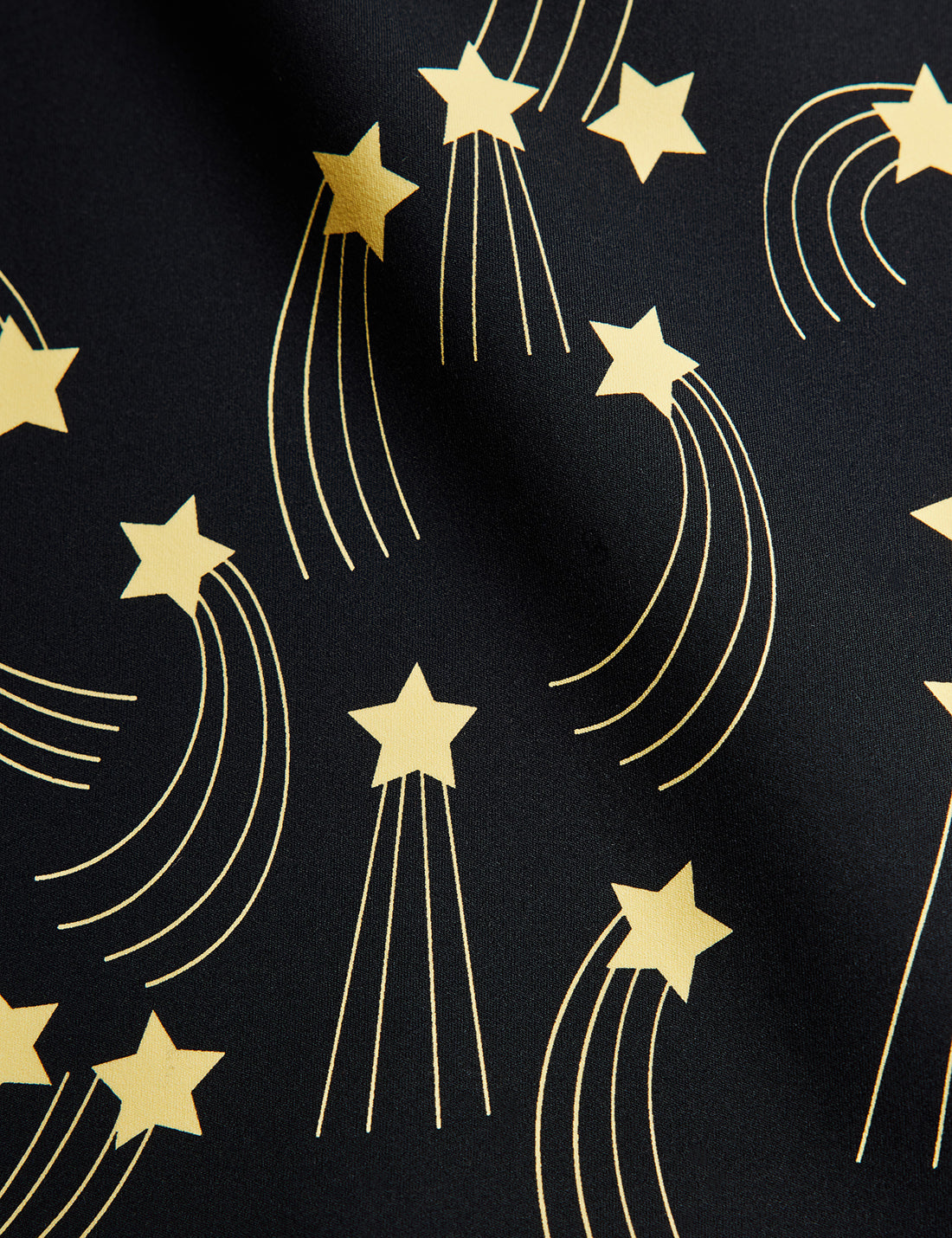 Mini Rodini Starfall AOP Longsleeve UV Swimsuit - Black