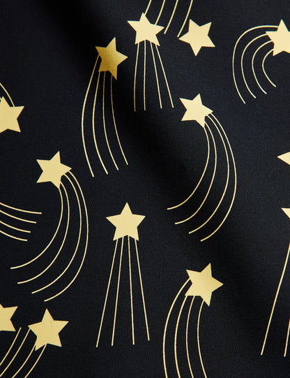 Mini Rodini Starfall AOP Longsleeve UV Swimsuit - Black
