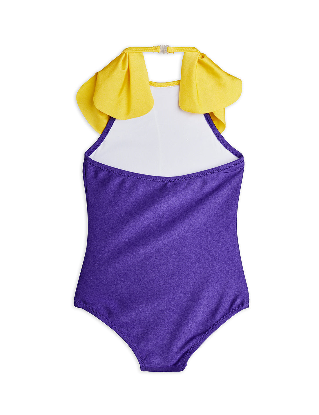 Mini Rodini Flower Halterneck Swimsuit - Purple