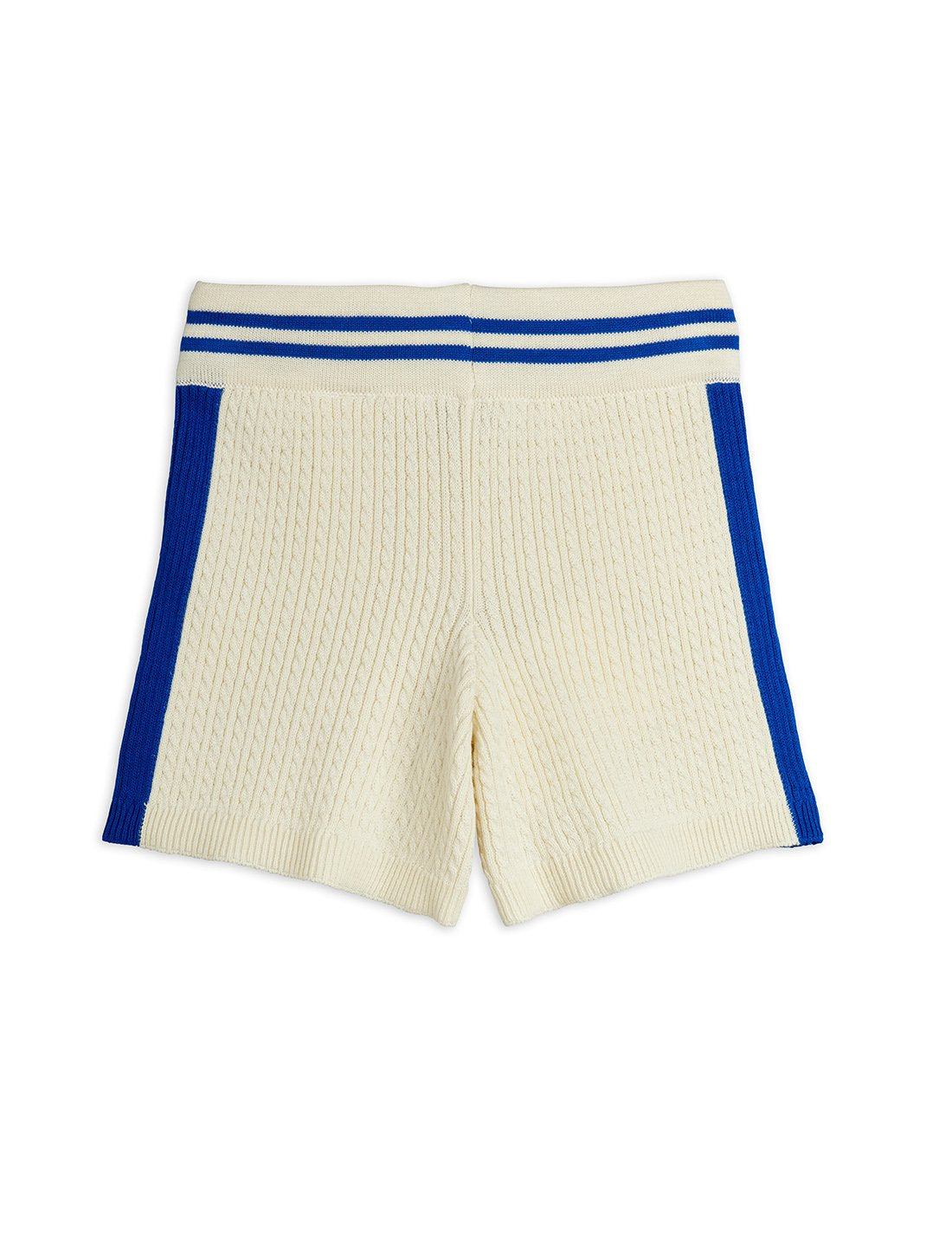 Mini Rodini Cable Knit Shorts - Off White