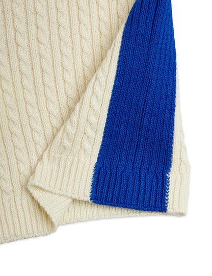 Mini Rodini Cable Knit Shorts - Off White