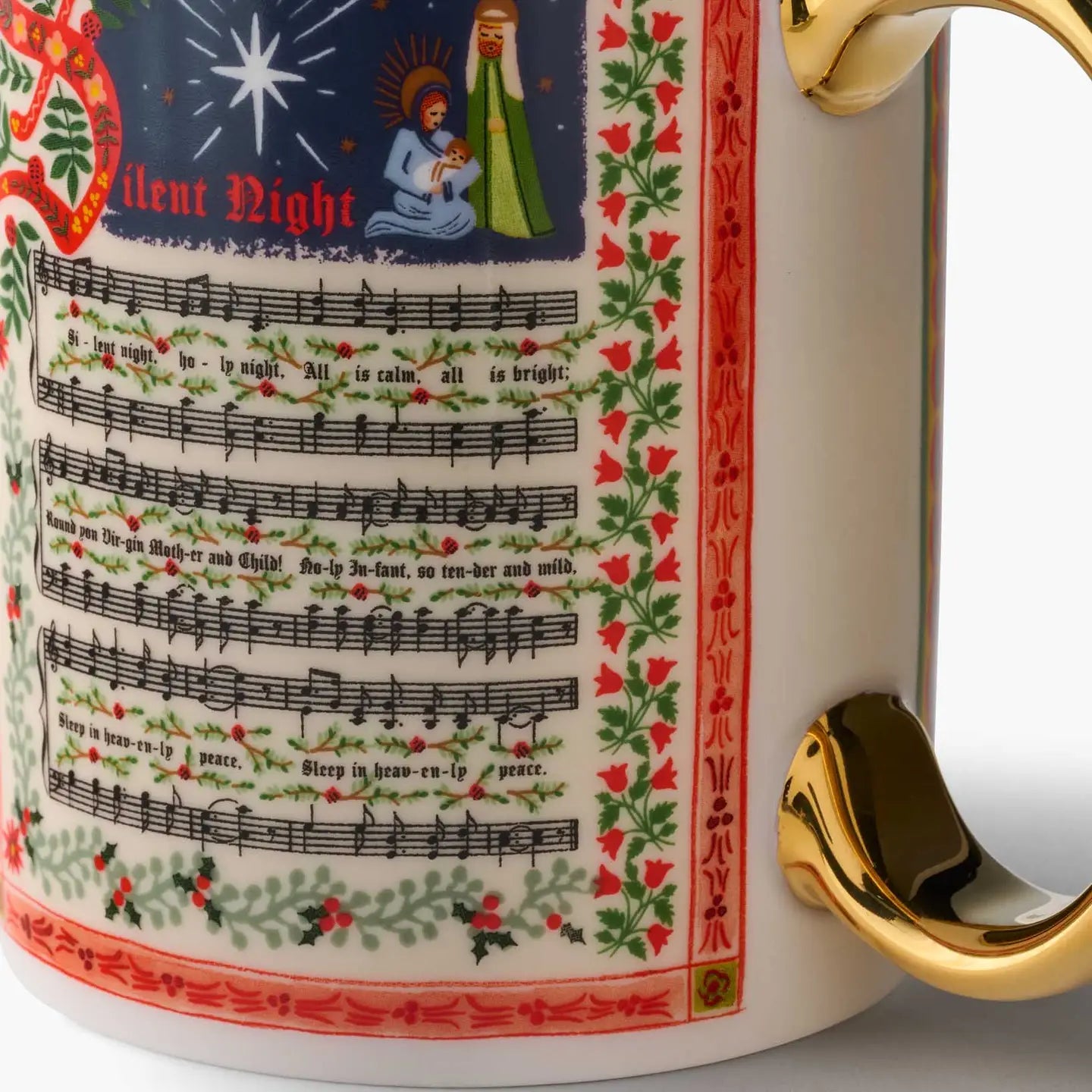 Rifle Paper Co. Holiday Porcelain Mug - Christmas Carols