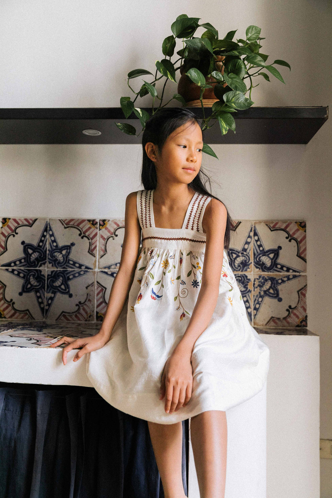Lali Siena Dress - Opaline Silk
