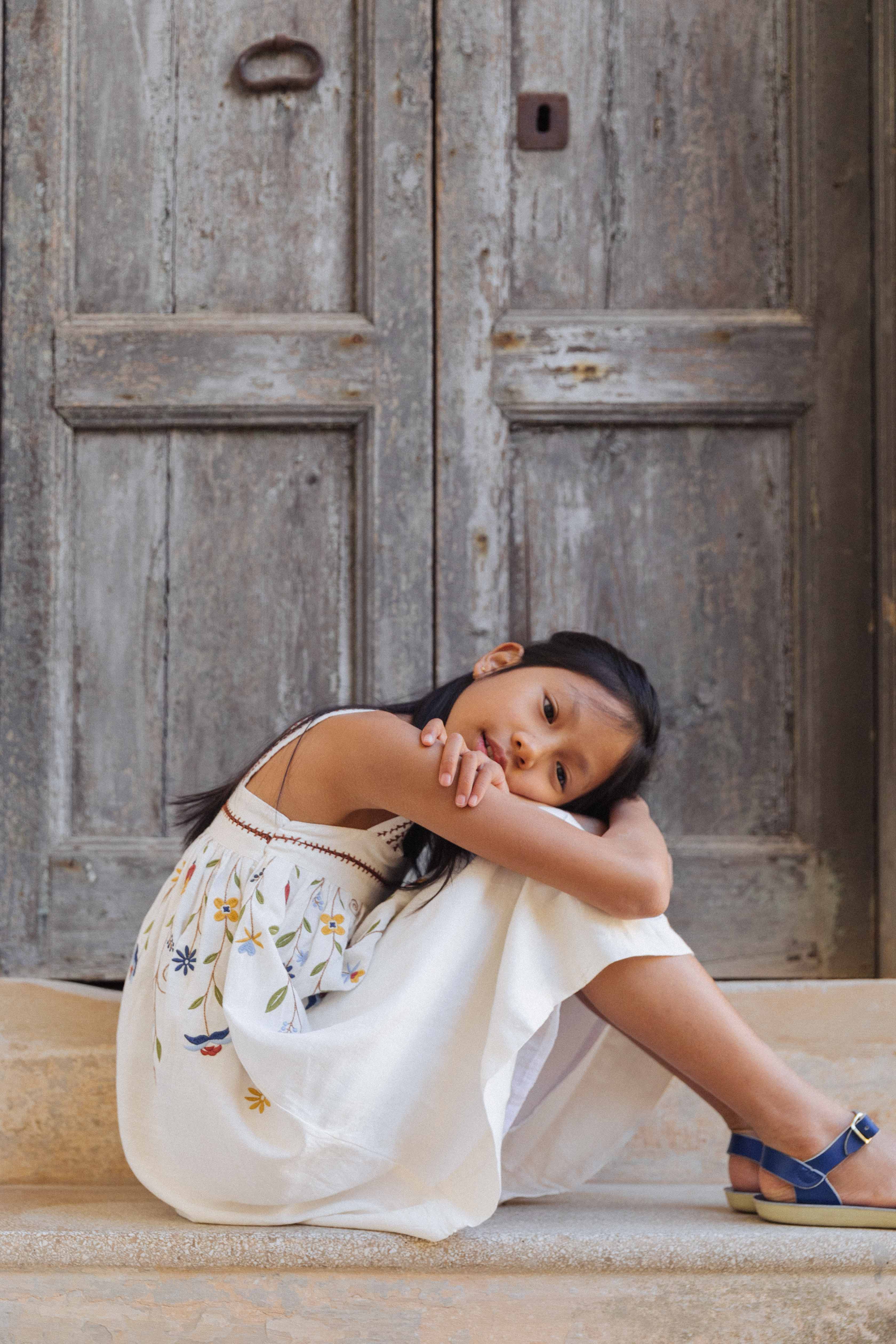 Lali Siena Dress - Opaline Silk