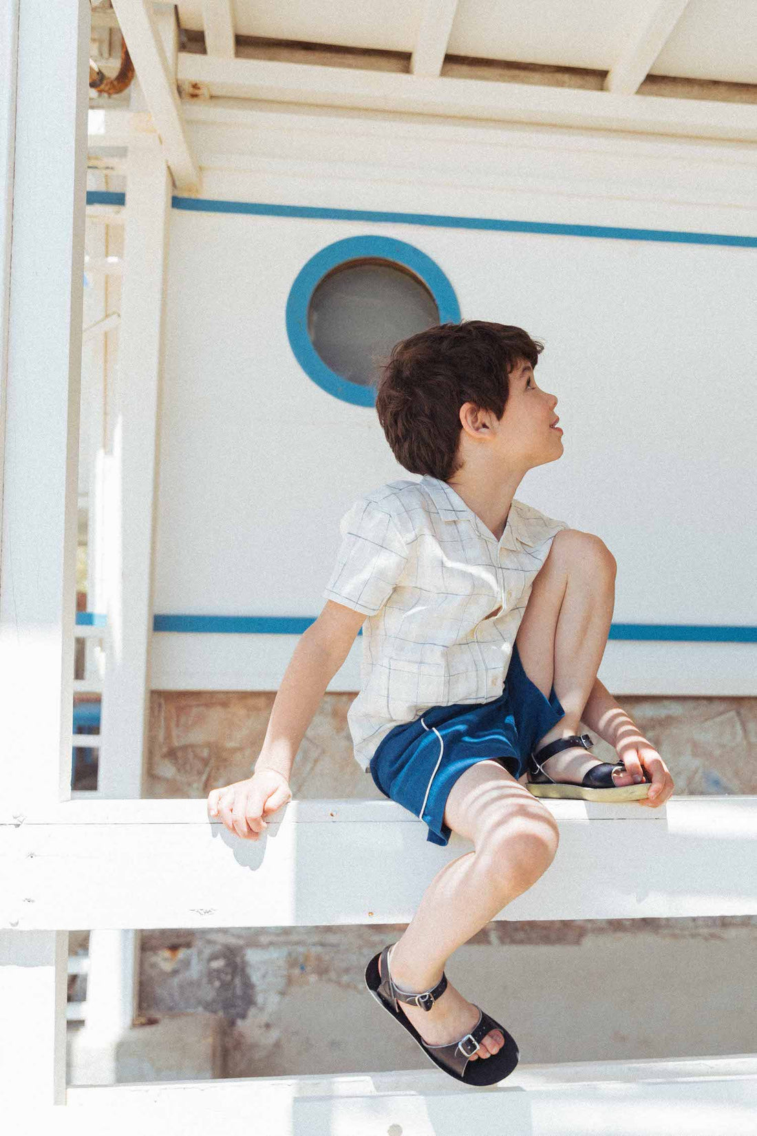 Lali Birch Shorts - Coastal Blue