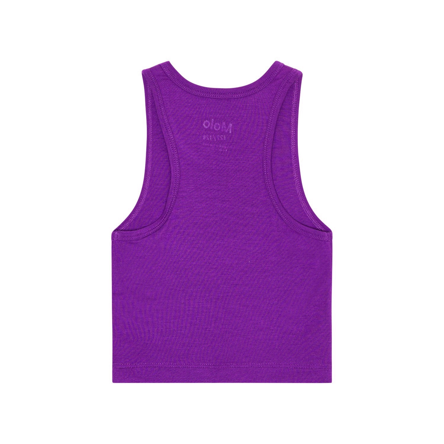 Molo Rippi Crop Tank Top - Purple Dusk