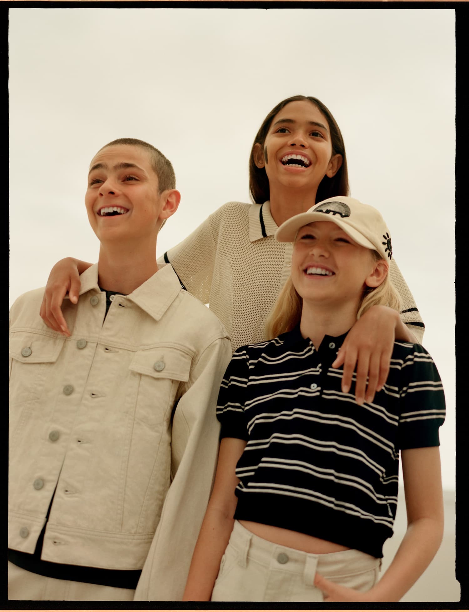 Molo Raki Short Sleeve Polo Shirt - Black Ivory Stripe