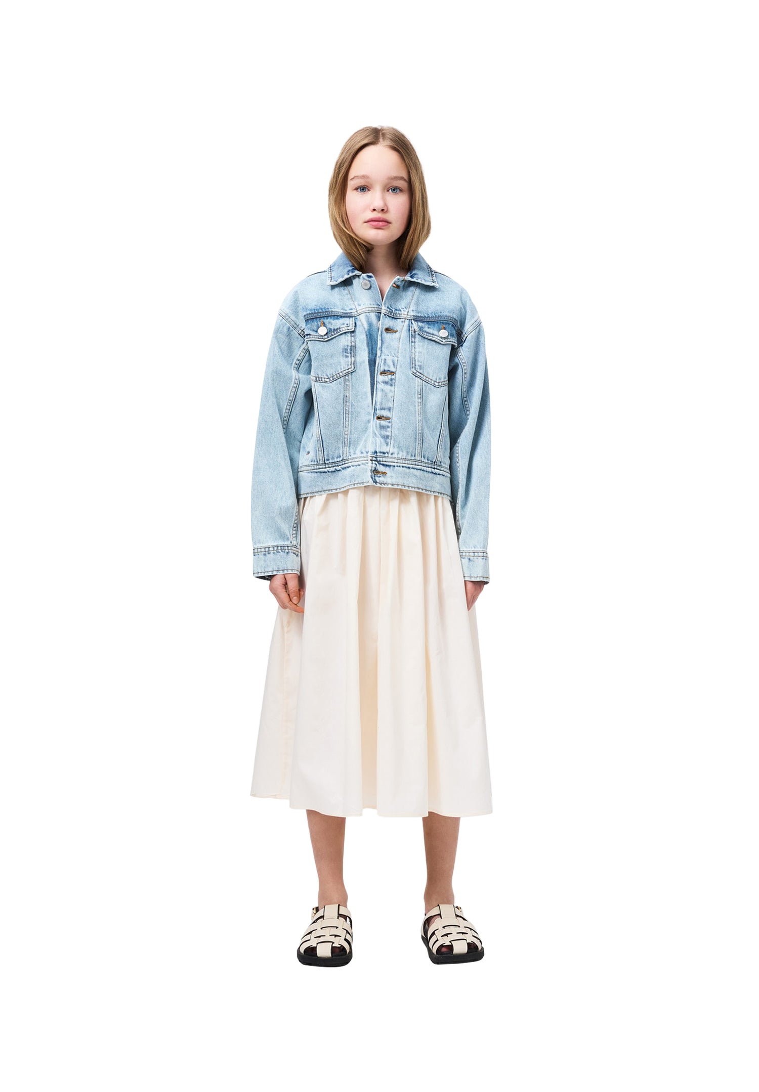 Molo Corella Dress - Pearled Ivory