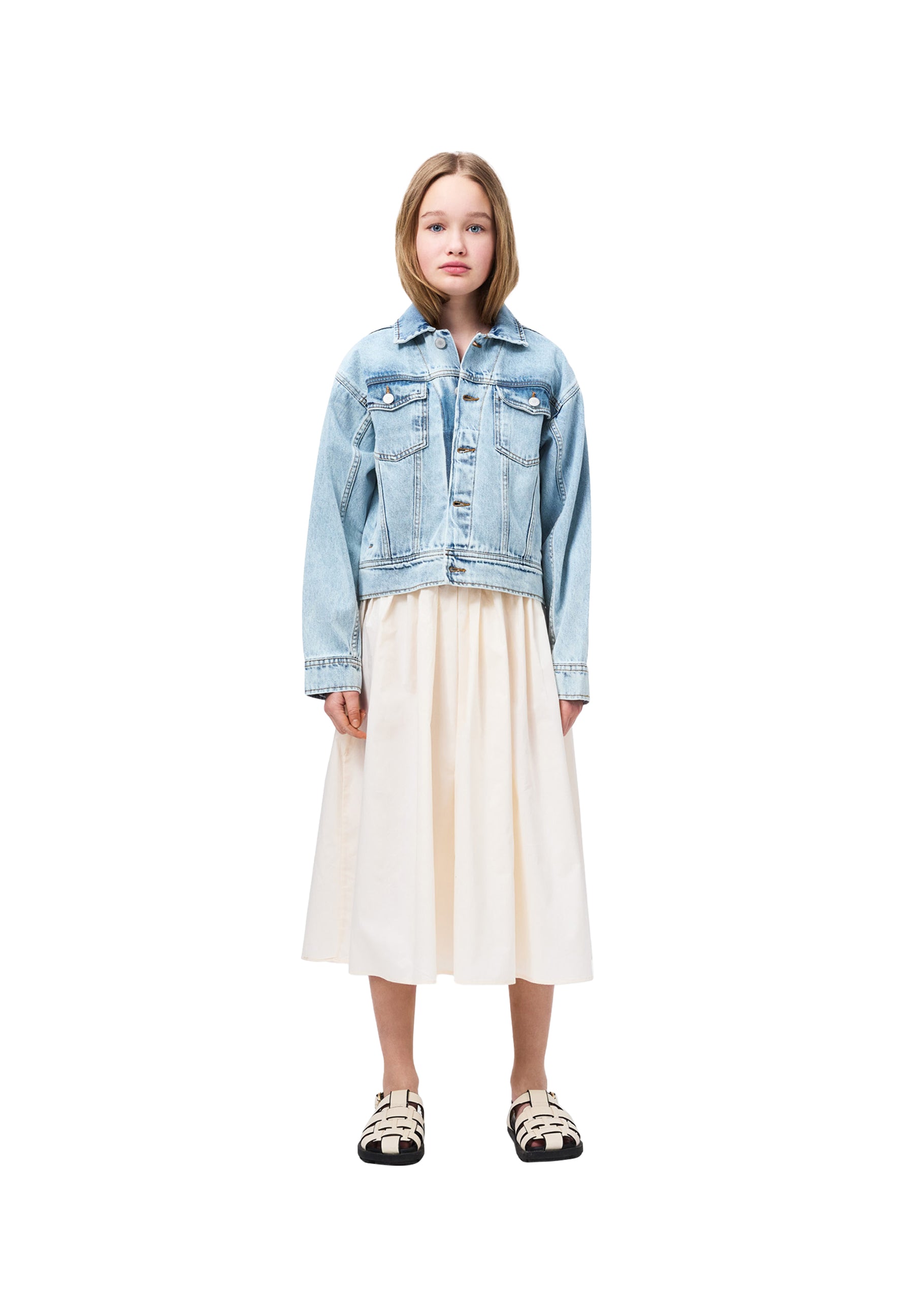 Molo Corella Dress - Pearled Ivory