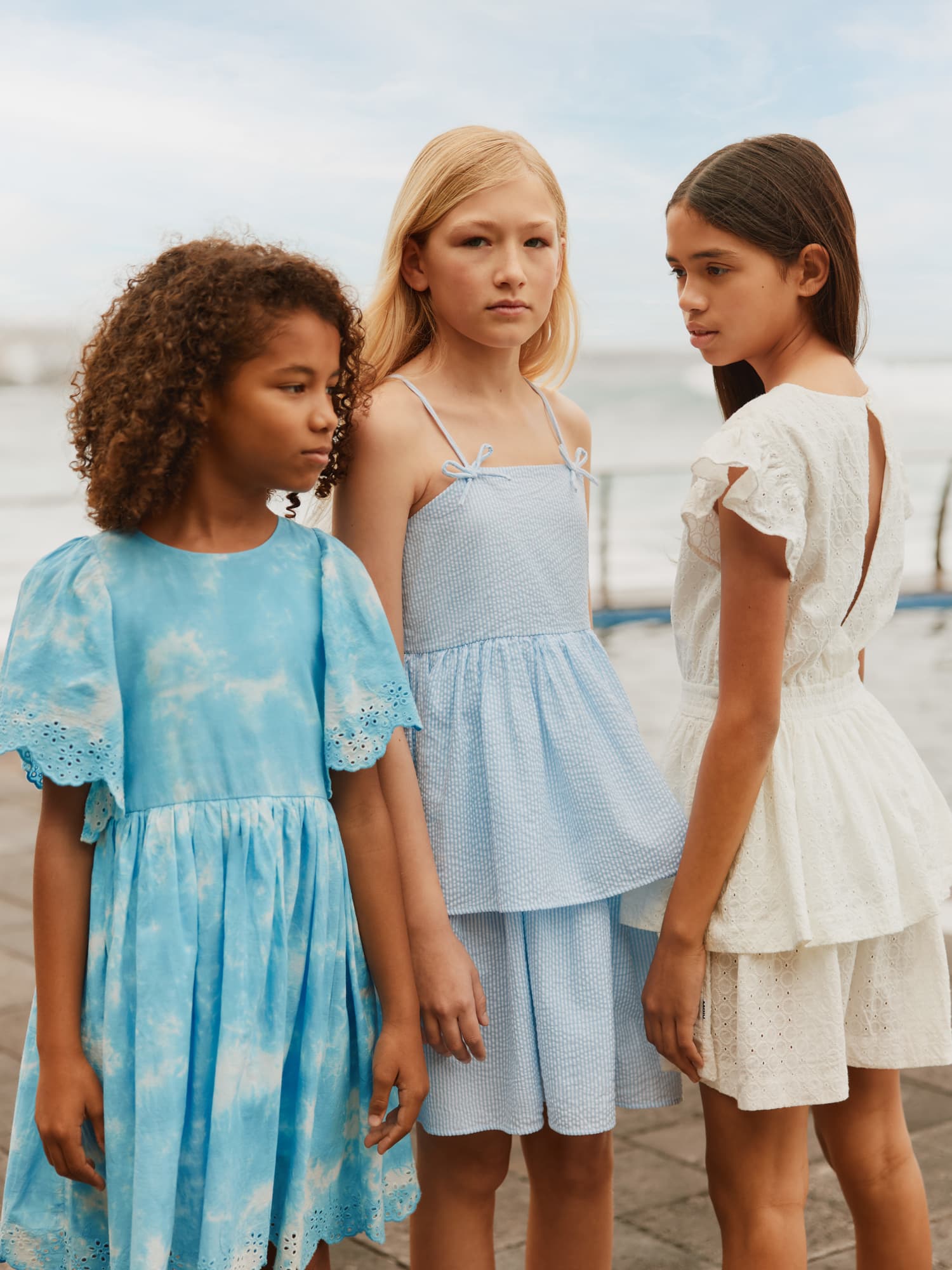 Molo Chelsea Dress - Sea Stripe