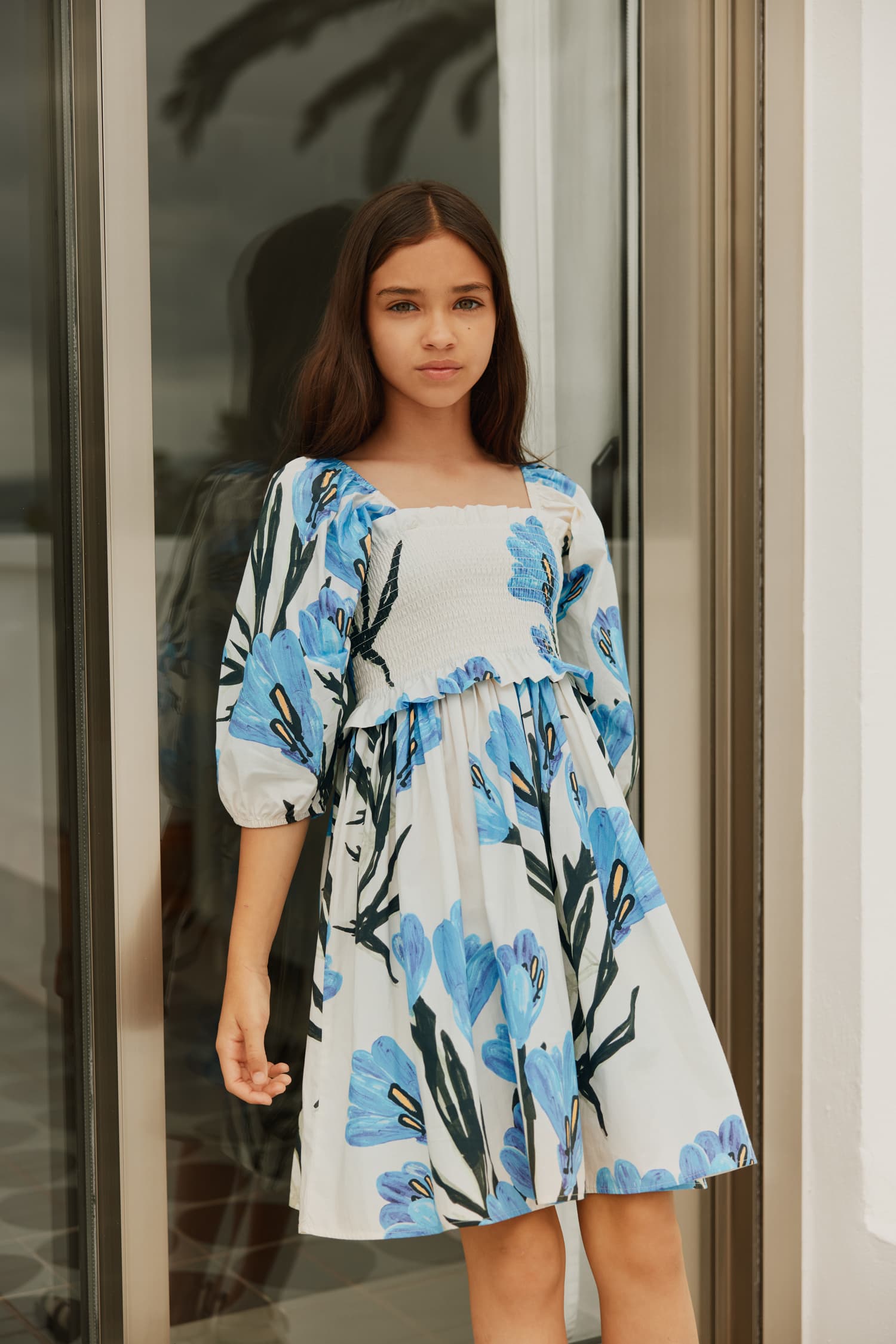 Molo Chipie Dress - Painted Crocus