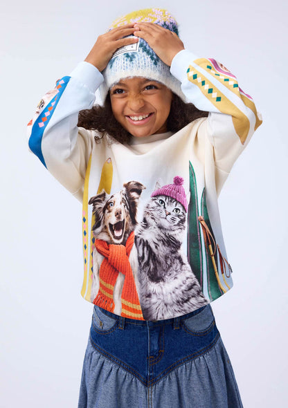 Molo Maxi Sweatshirt - Going Skiing