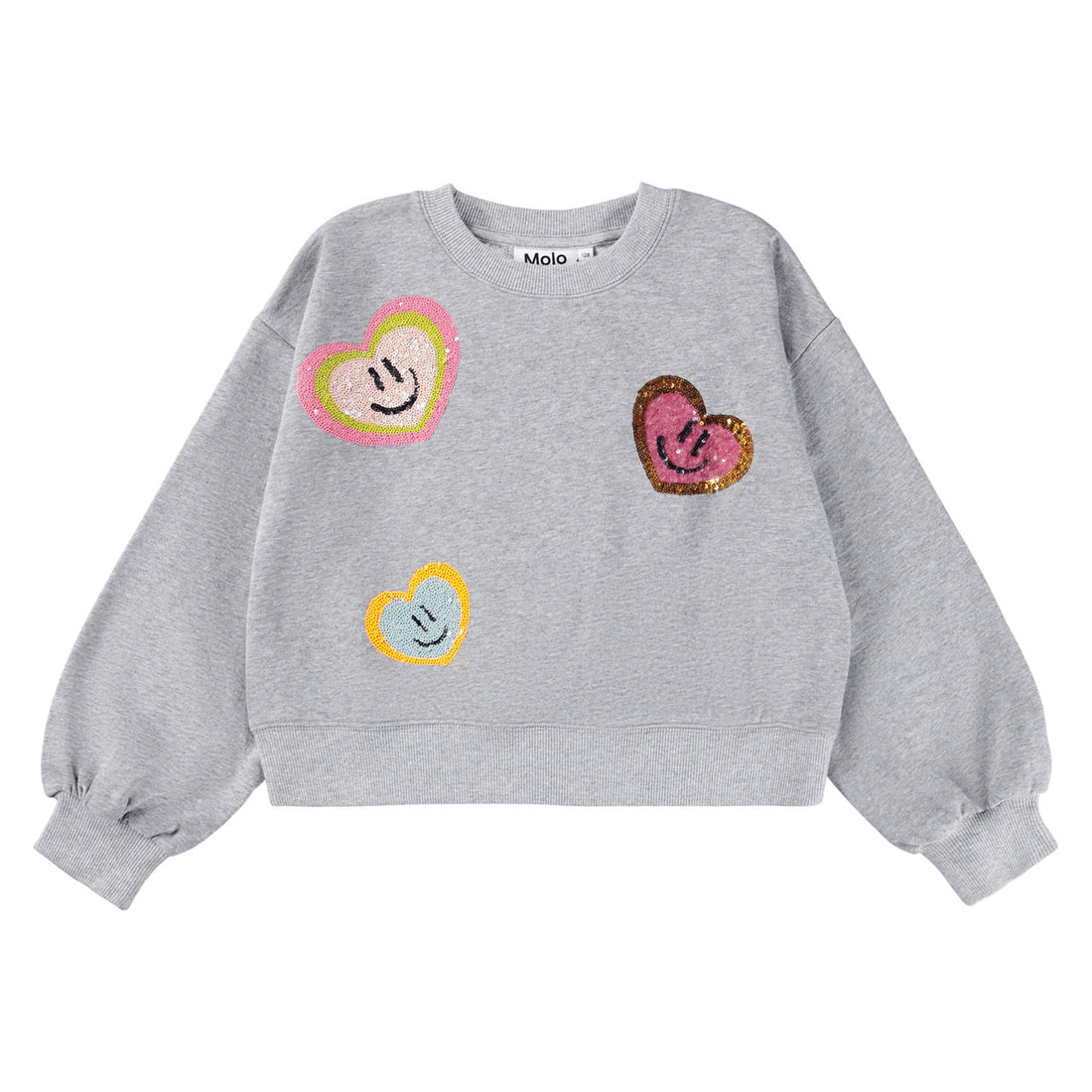 Molo Miki Sweatshirt - Grey Melange