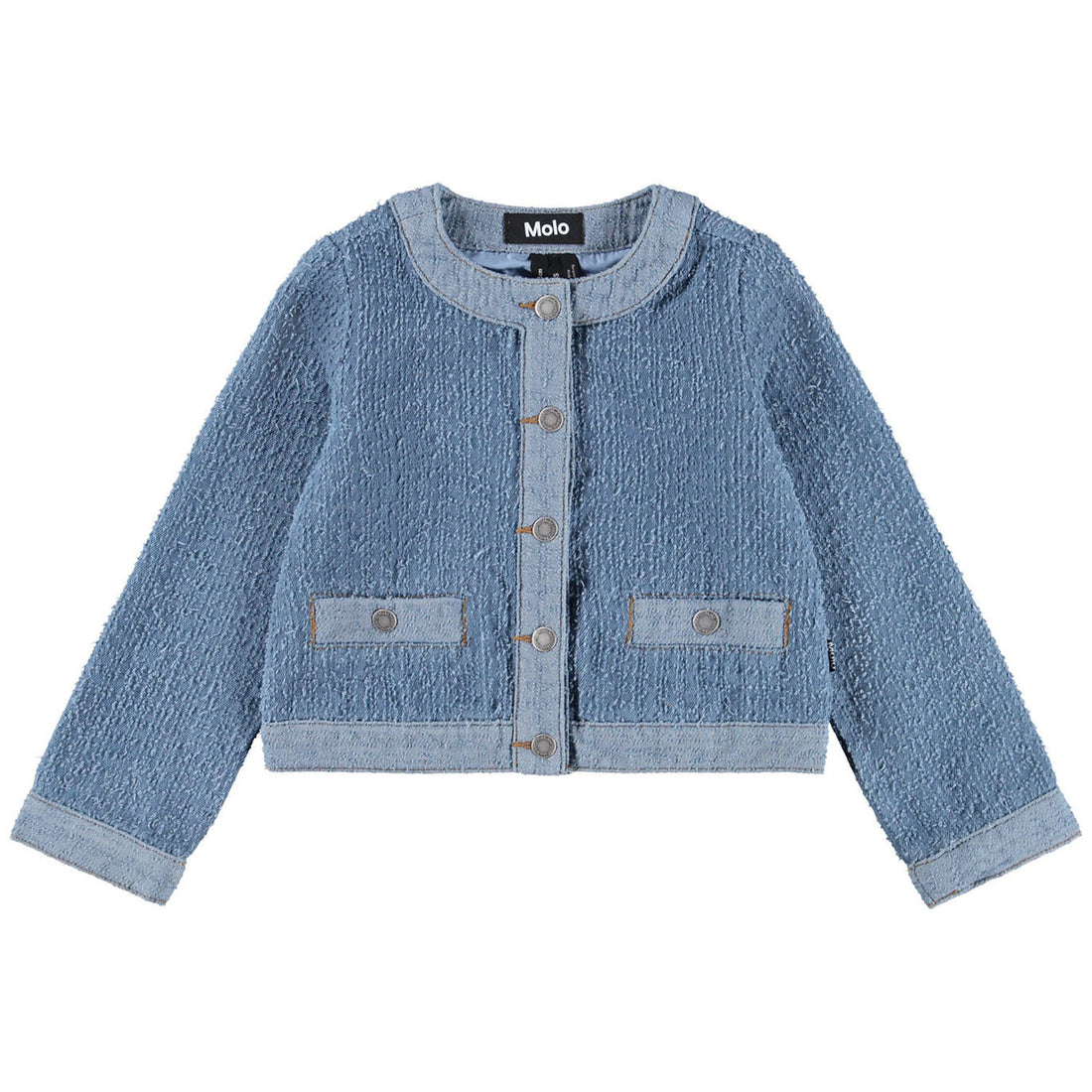 Molo Hedwig Jacket - Bouclé Blue