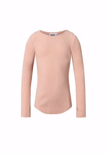 Molo Rochelle Long Sleeves T-shirts - Petal Blush
