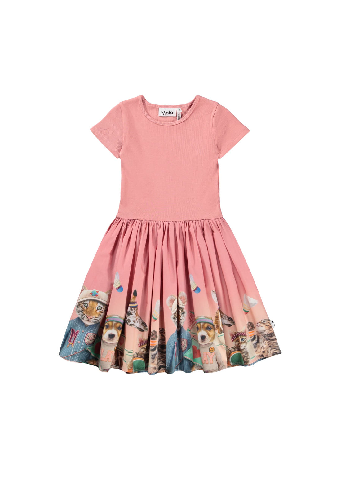 Molo Cissa Short Sleeve Dress - Cheerful Cheer