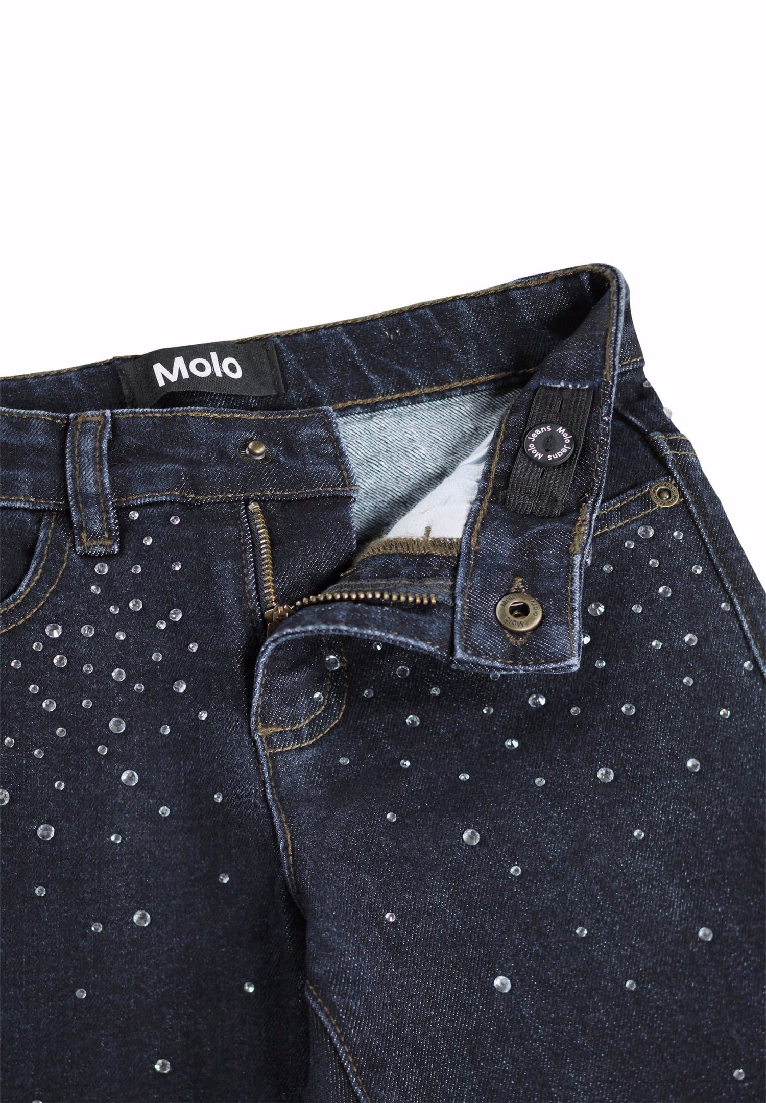 Molo Asta Pants - Rhinestone Raw