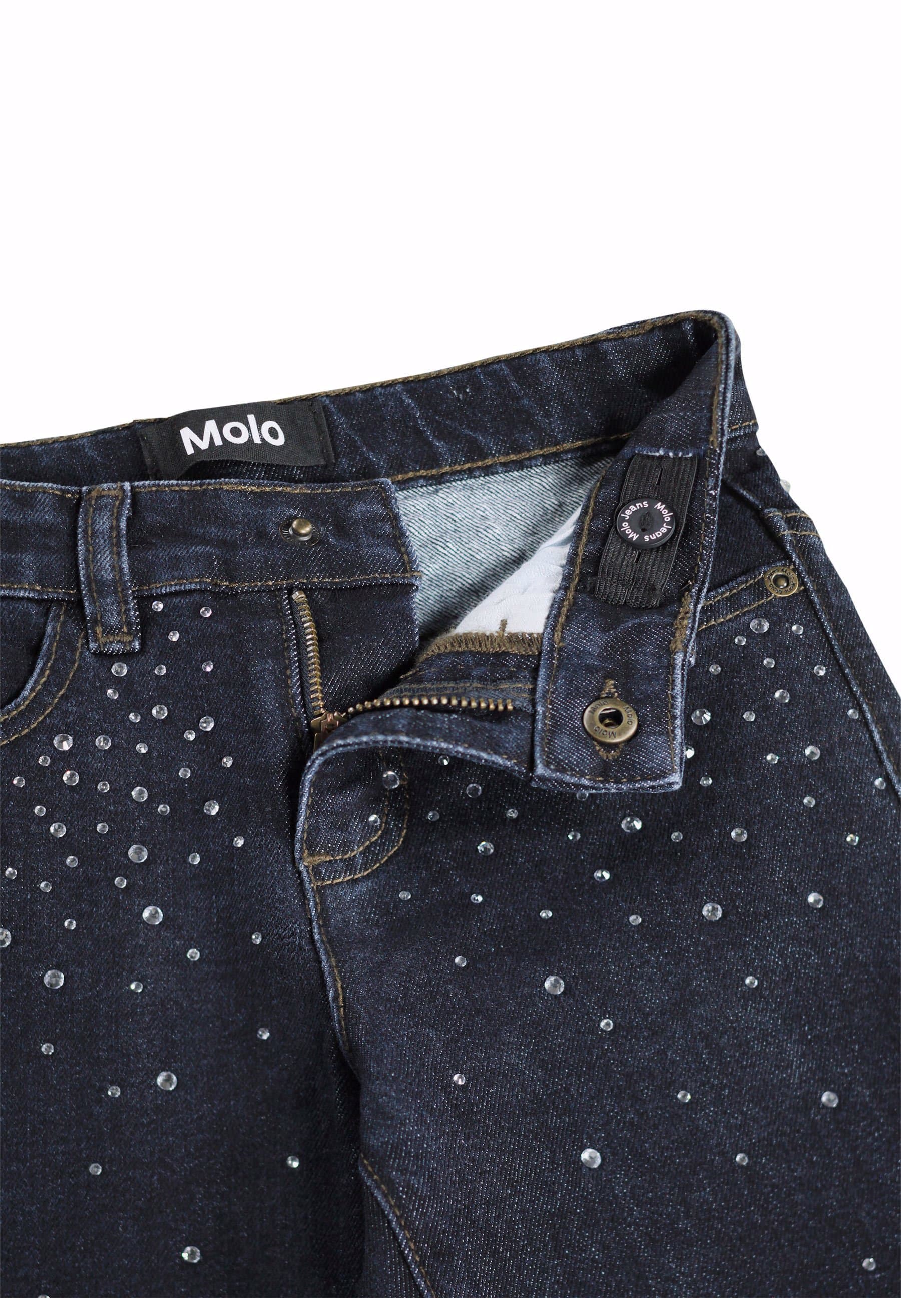 Molo Asta Pants - Rhinestone Raw
