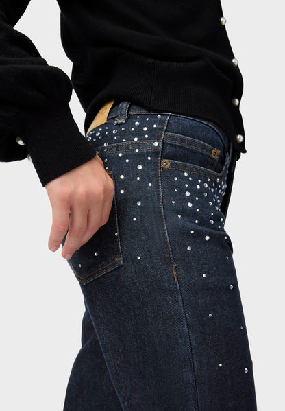 Molo Asta Pants - Rhinestone Raw