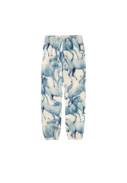 Molo Adan Pants - Blau Ponies