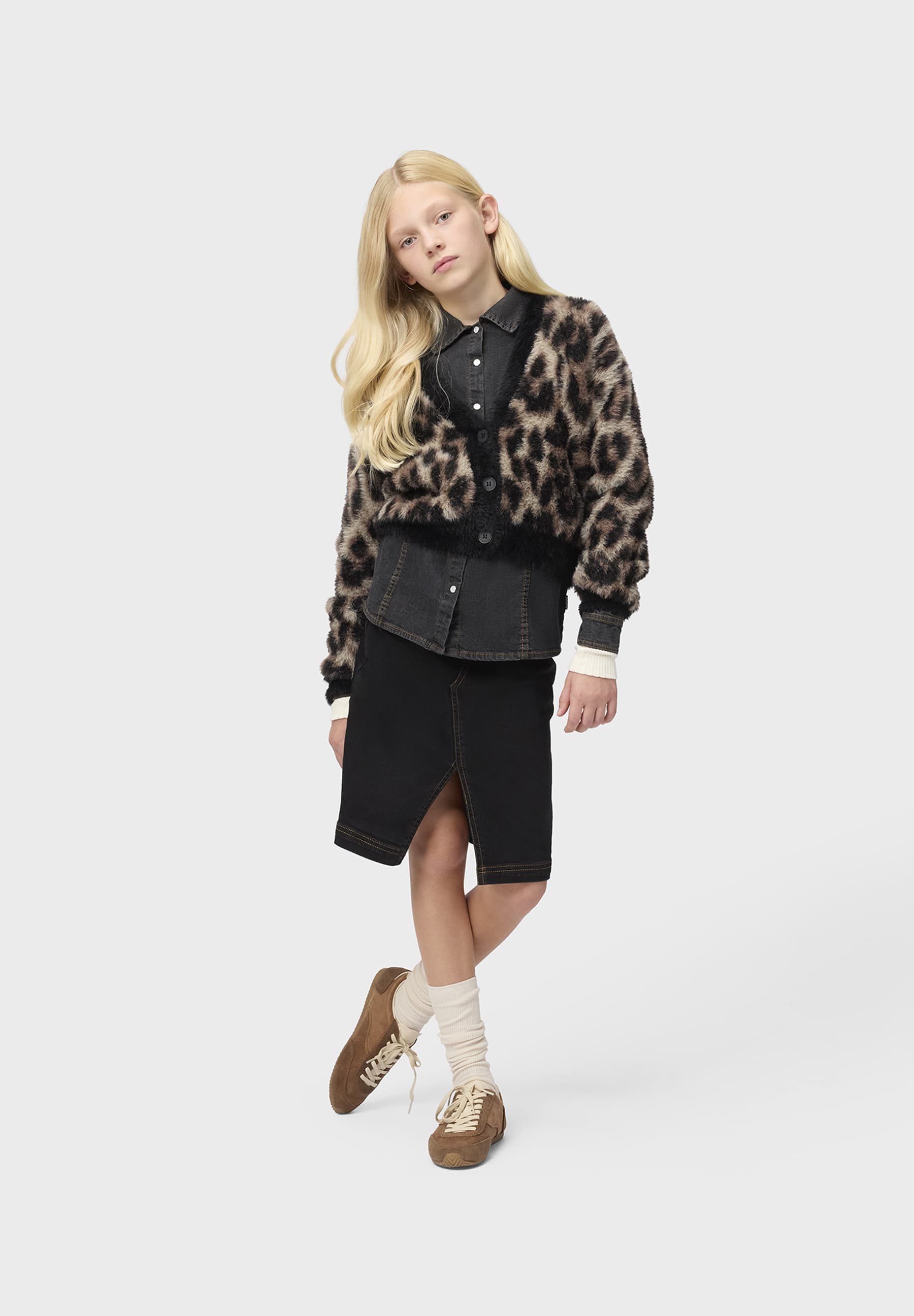 Molo Gilly Cardigans - Brushed Leo