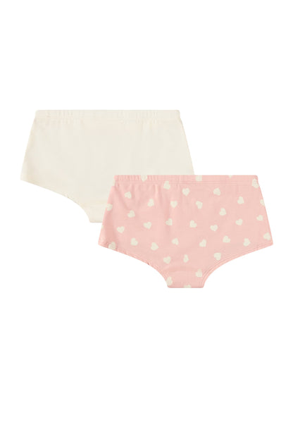 Molo Jemma 2 Pack Underwear - Rose Hearts