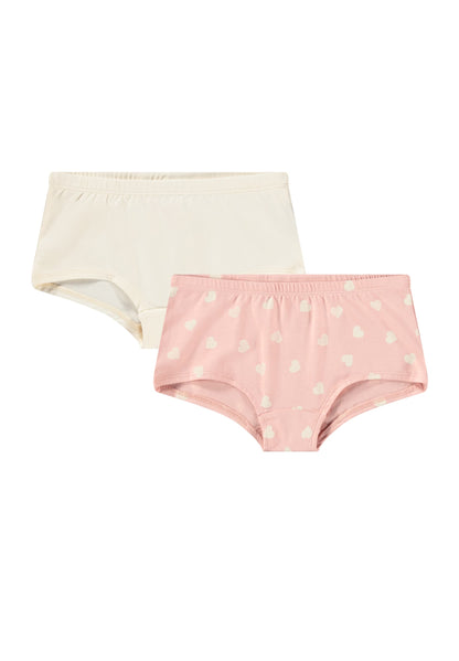 Molo Jemma 2 Pack Underwear - Rose Hearts