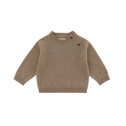 Donsje Collyns Cashmere Wool Sweater - Dusty Brown