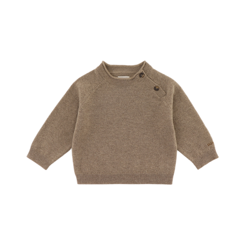 Donsje Collyns Cashmere Wool Sweater - Dusty Brown
