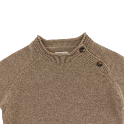 Donsje Collyns Cashmere Wool Sweater - Dusty Brown