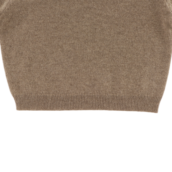 Donsje Collyns Cashmere Wool Sweater - Dusty Brown