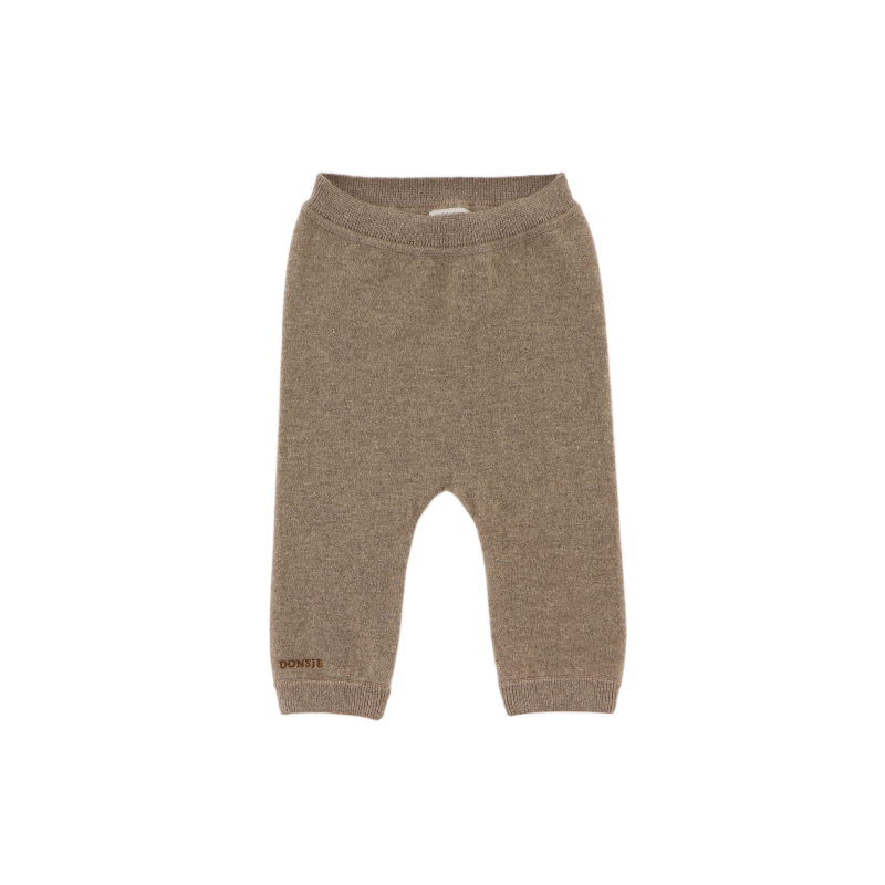 Donsje Sevijn Cashmere Wool Trousers - Dusty Brown