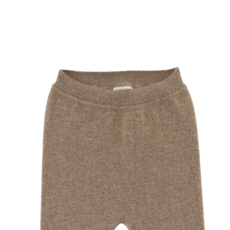 Donsje Sevijn Cashmere Wool Trousers - Dusty Brown
