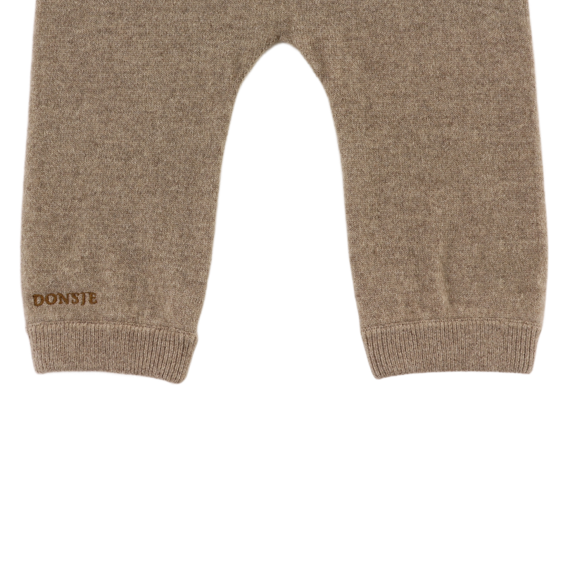 Donsje Sevijn Cashmere Wool Trousers - Dusty Brown