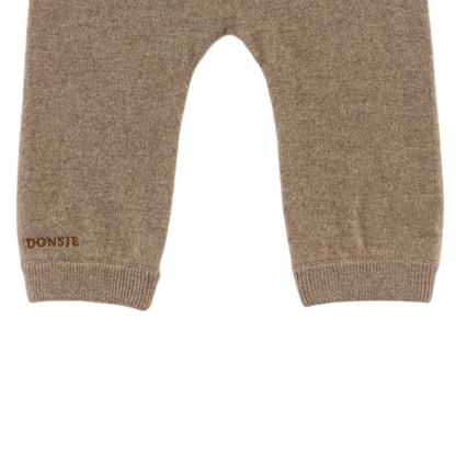 Donsje Sevijn Cashmere Wool Trousers - Dusty Brown