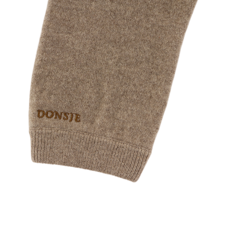 Donsje Sevijn Cashmere Wool Trousers - Dusty Brown