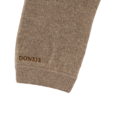 Donsje Sevijn Cashmere Wool Trousers - Dusty Brown