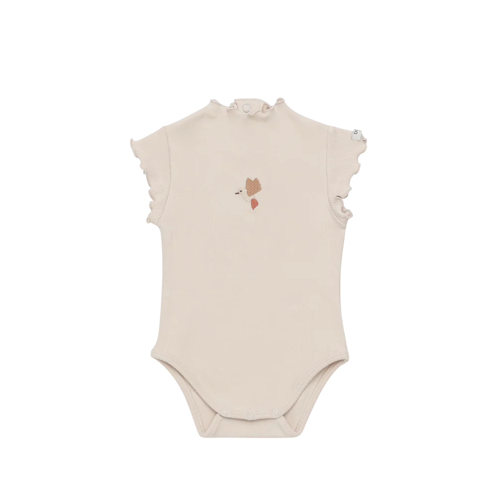 Donsje Nadifa Bodysuit Hummingbirds - Misty Rose