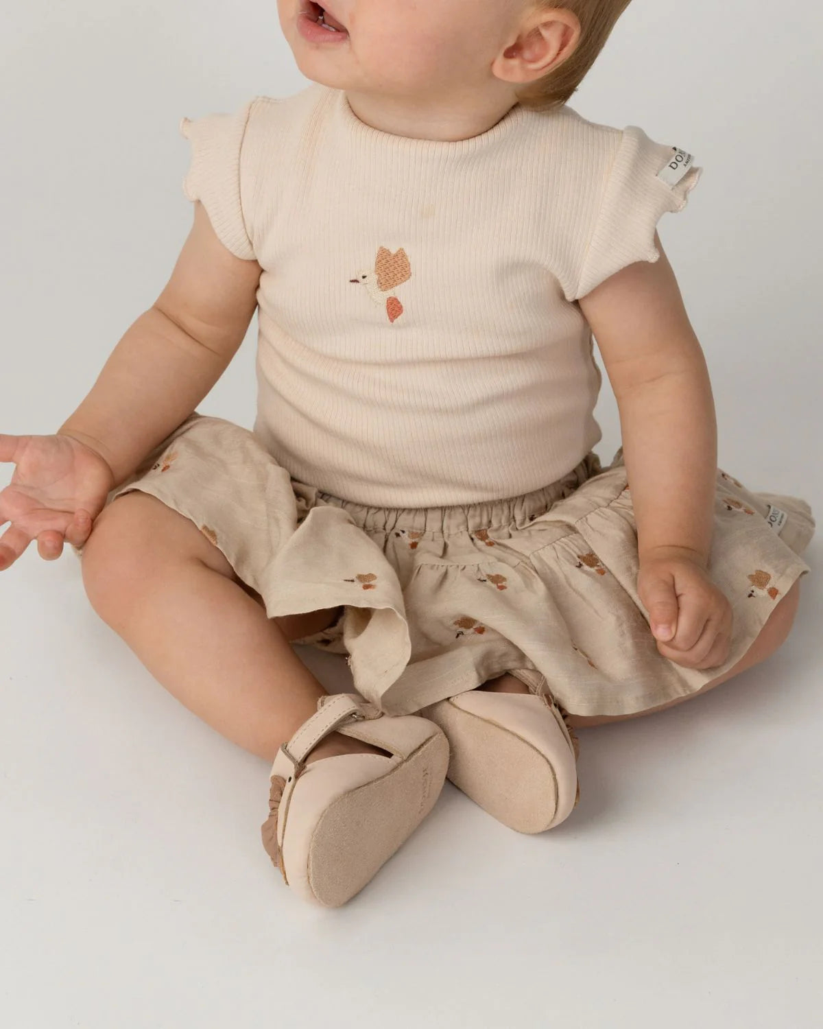 Donsje Nadifa Bodysuit Hummingbirds - Misty Rose