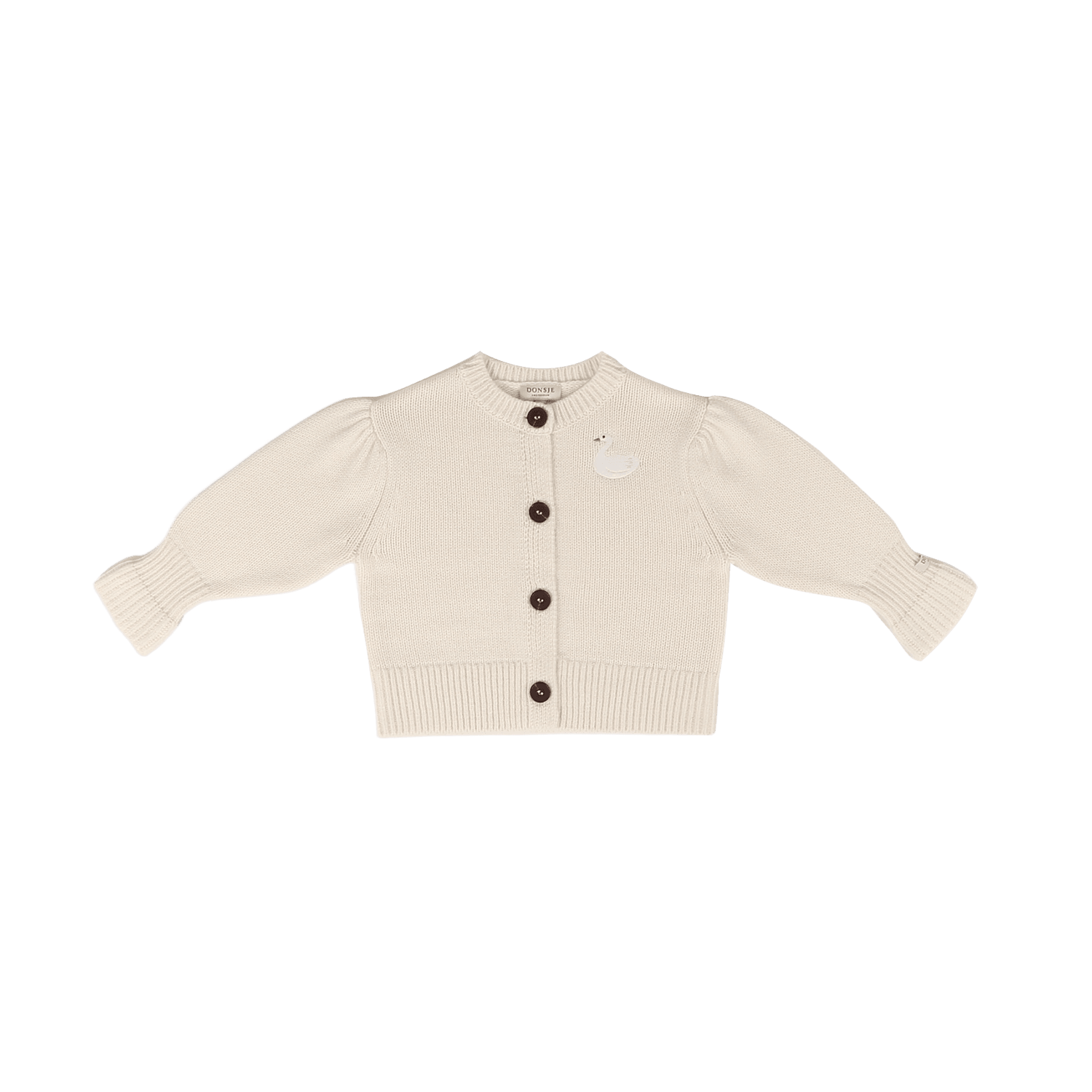 Donsje Dakote Cardigan Swan - Soft Powder