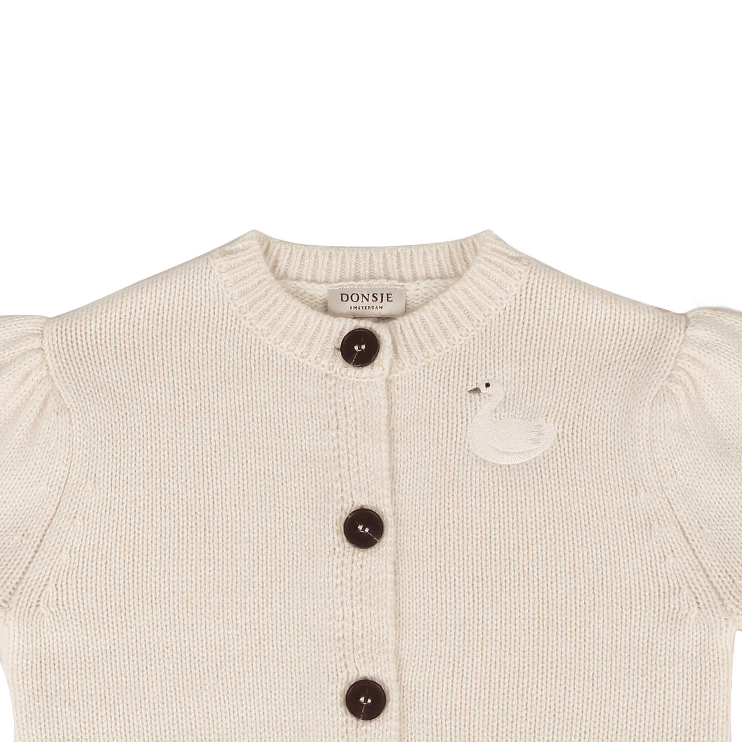 Donsje Dakote Cardigan Swan - Soft Powder