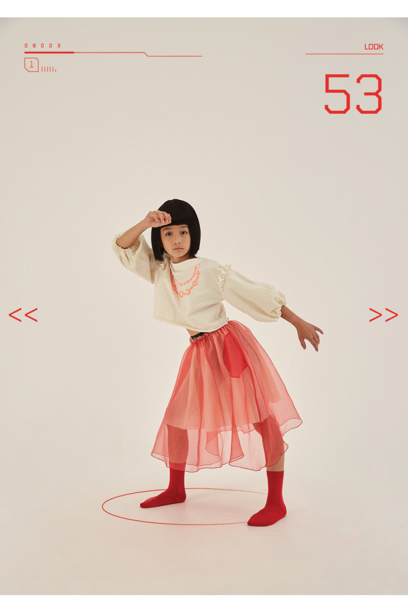 The Little Creative Factory Fairytale Skirt - Red