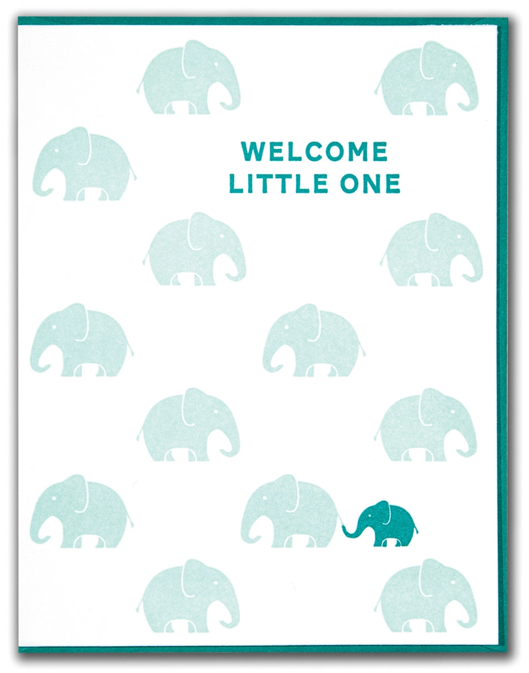 Paper Bandit Press Welcome Little One - Elephant
