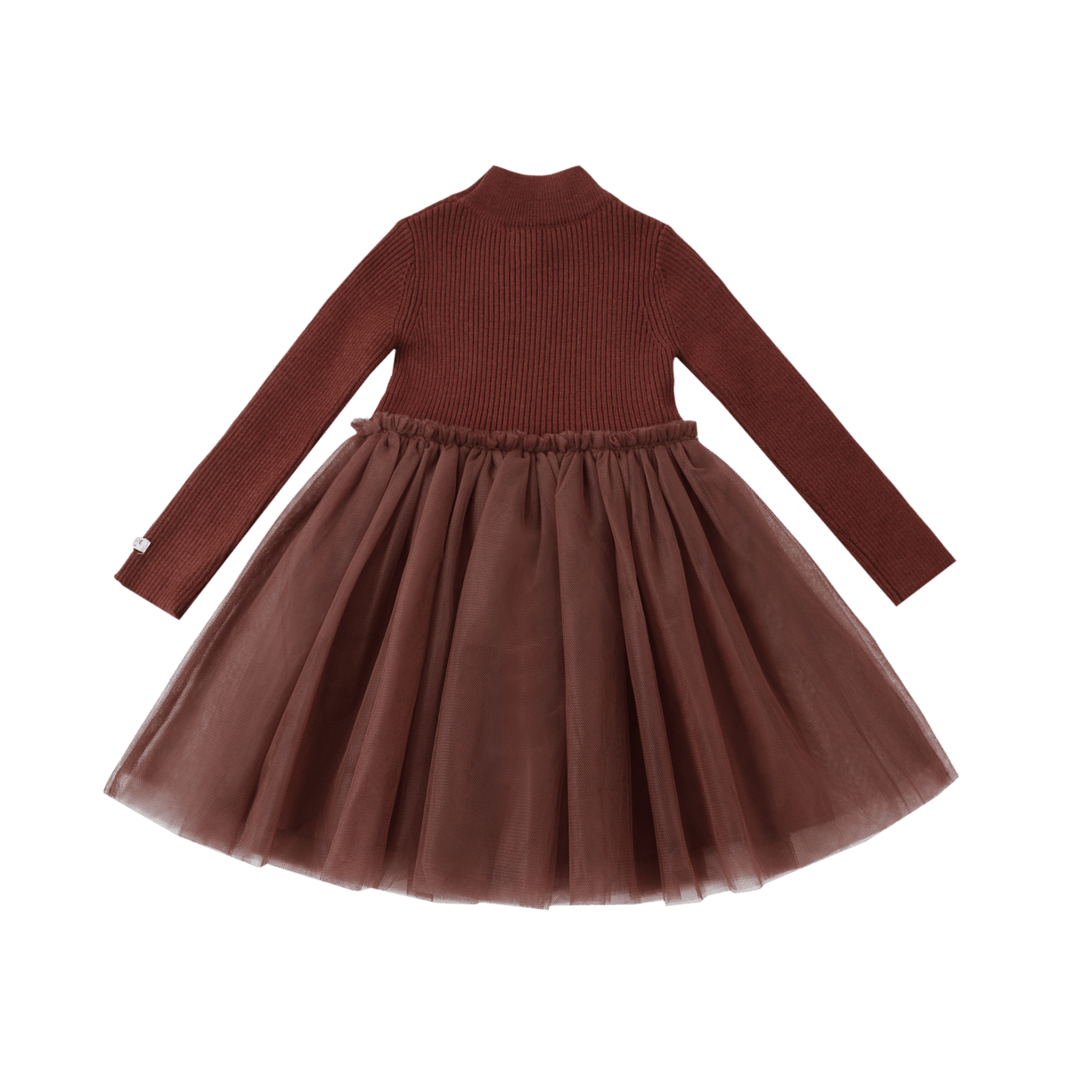 Donsje Lotus Dress - Rustic Brown