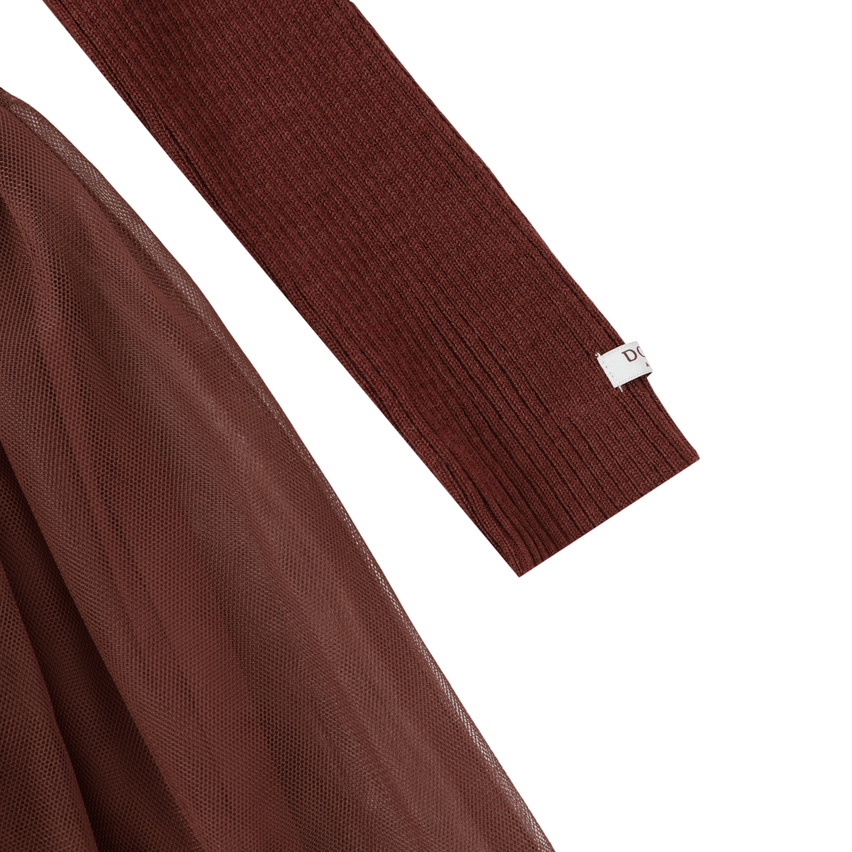 Donsje Lotus Dress - Rustic Brown