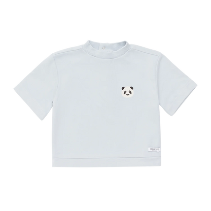Donsje Jarne T-Shirt Panda - Ice Blue