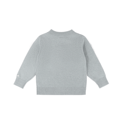 Donsje Denn Merino Wool Sweater Polar Bear - Cloud Blue Melange