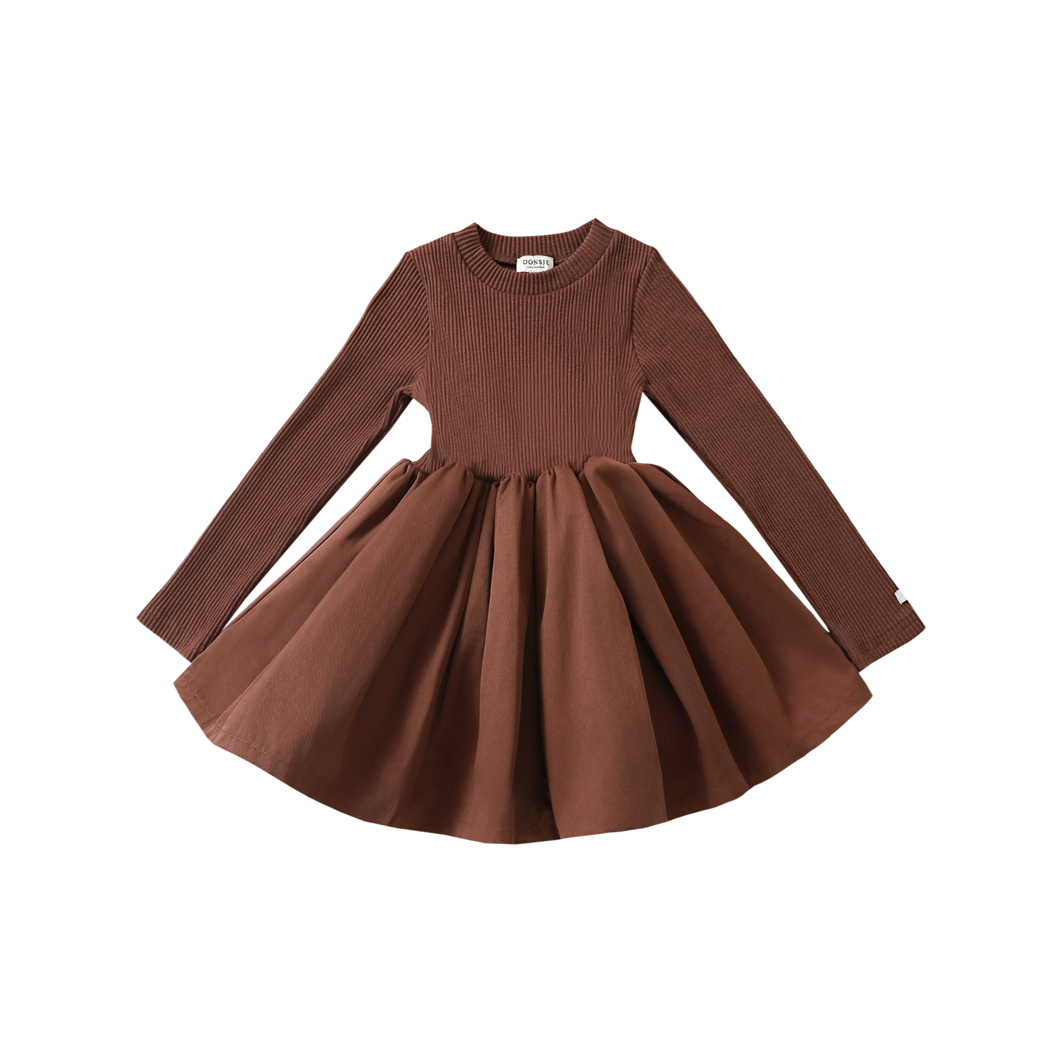 Donsje Furre Dress - Mahogany