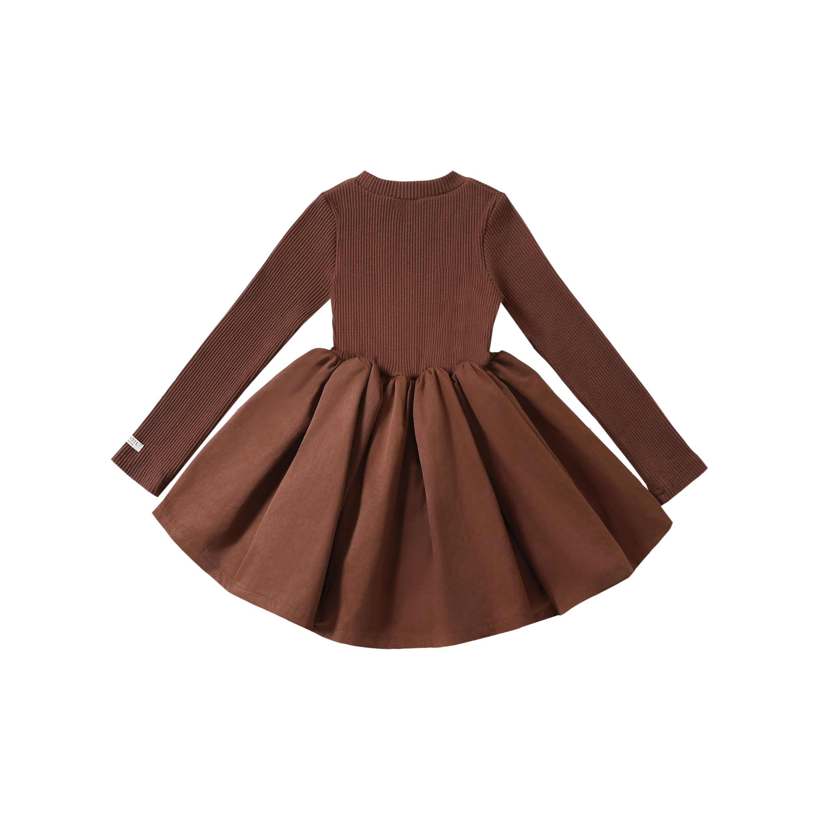 Donsje Furre Dress - Mahogany